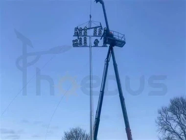 Benefis High Mast Lighting