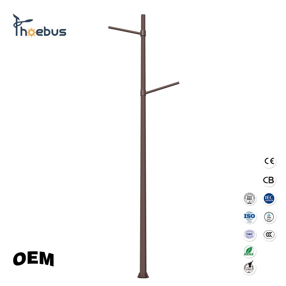 Metal lari limyè poto