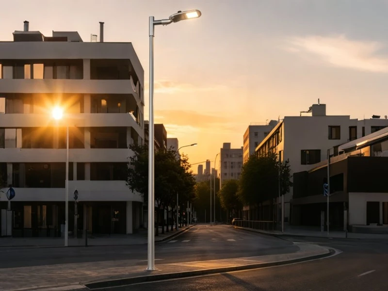 Street lighting pole Street lighting pole
